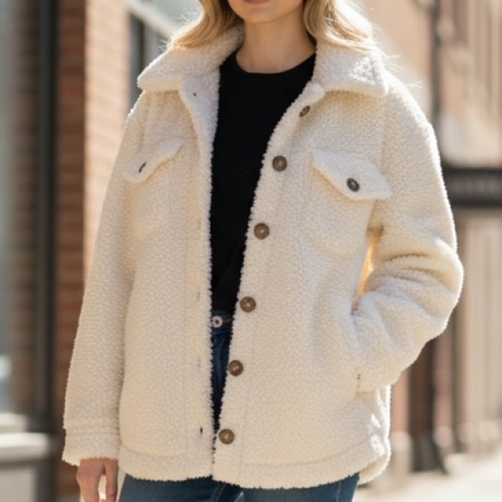 1 State Shepherd, ivory jacket